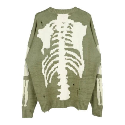 Skeleton Knit Sweater