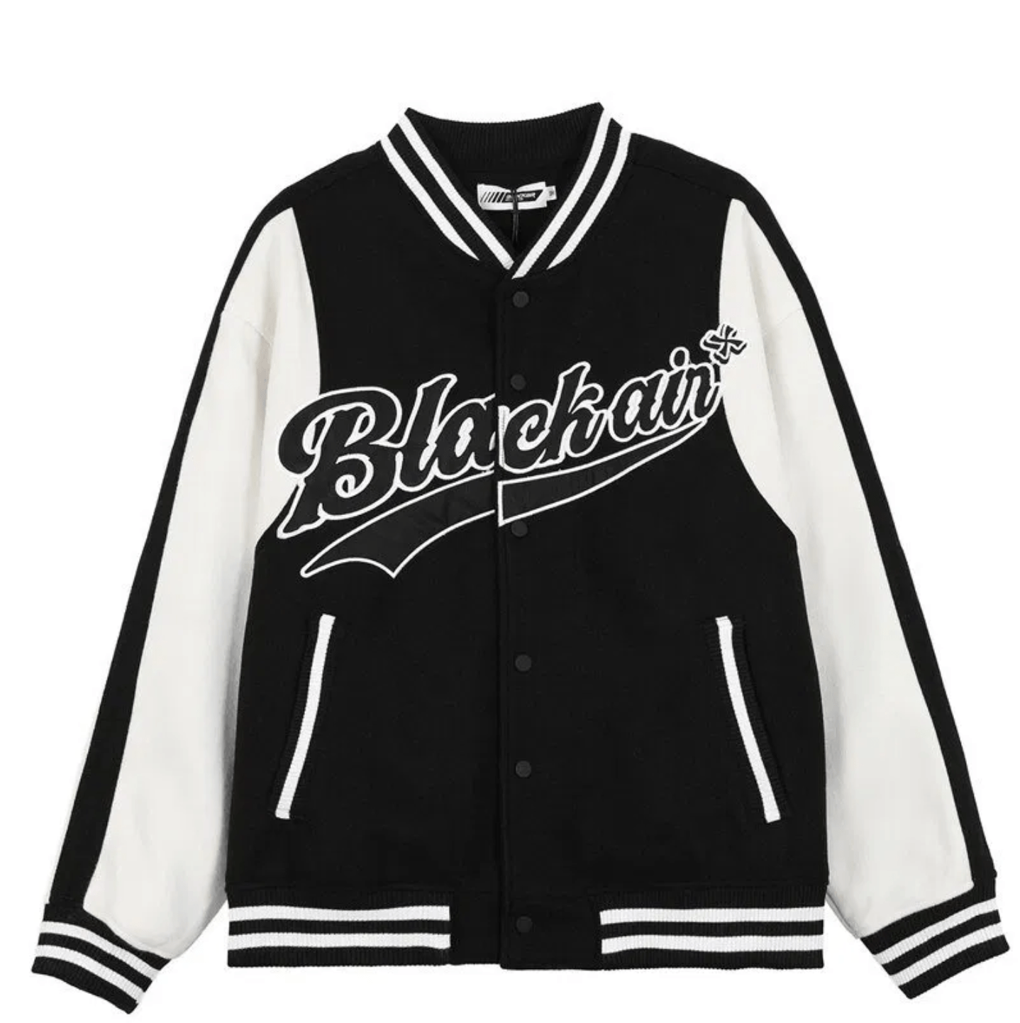 Blackair Varsity Jacket - THEOUTSIDESIDE