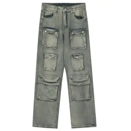 Straight Denim Multipockets