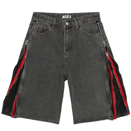 Dark Zipped Shorts