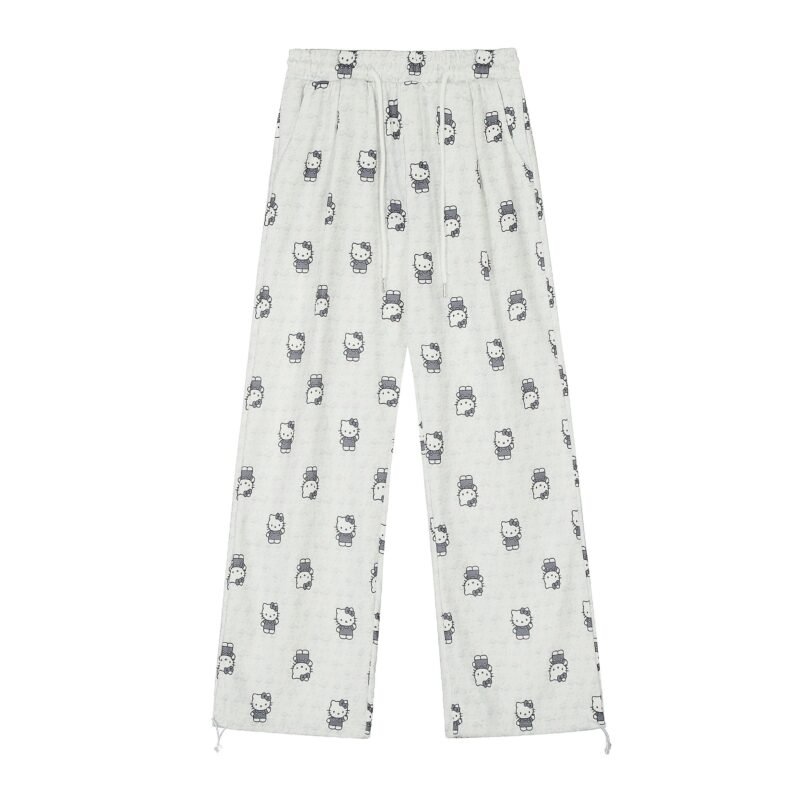 Hello Kitty Straight Baggy Joggers - Image 2