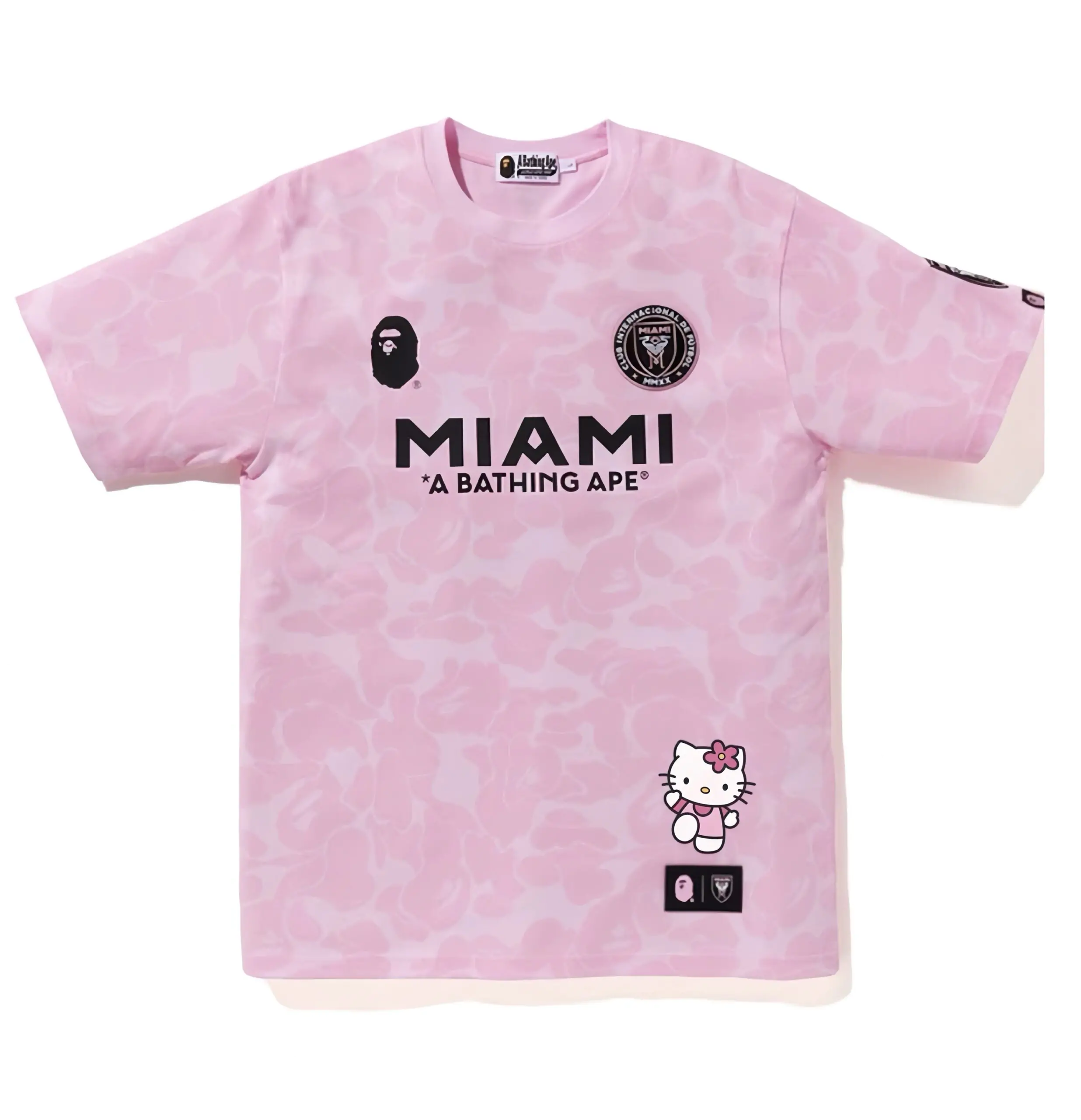 Miami Hello Kitty BAPE Jersey - THEOUTSIDESIDE