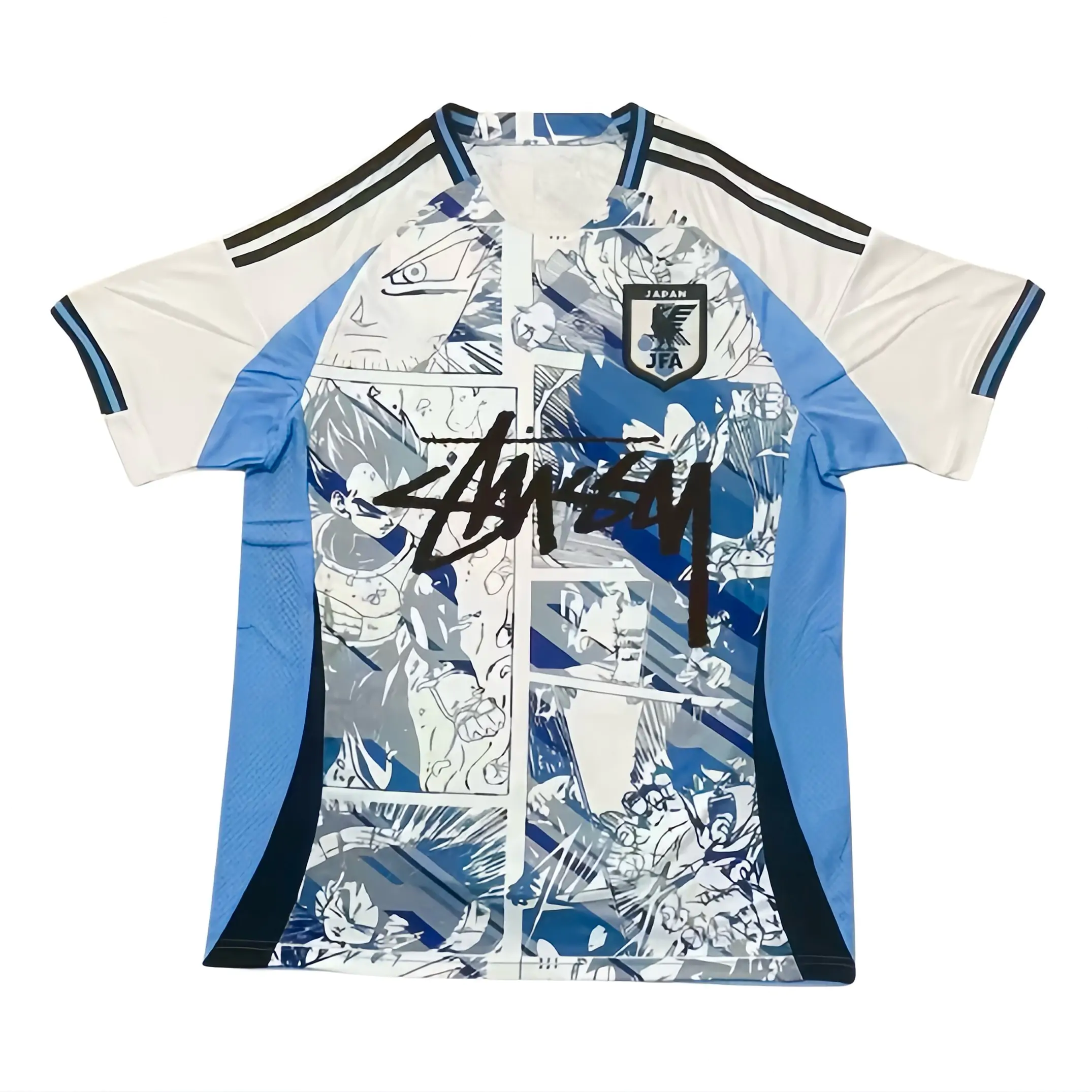 JFA Japan Dragon Ball x STUSSY Custom Jersey - THEOUTSIDESIDE
