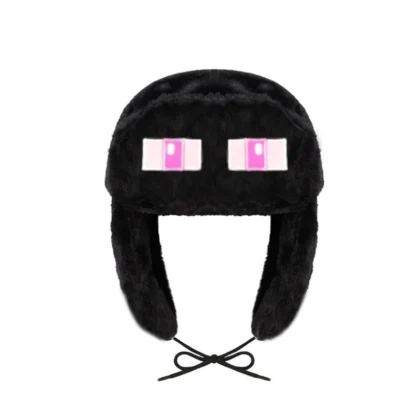 Minecraft Enderman Ushanka Hat